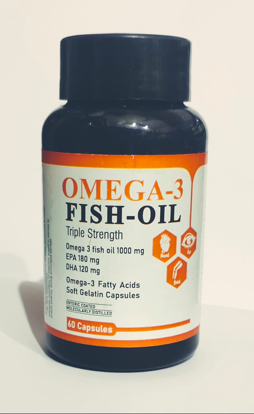 OMEGA-3  FISH OIL (60 Capsules)