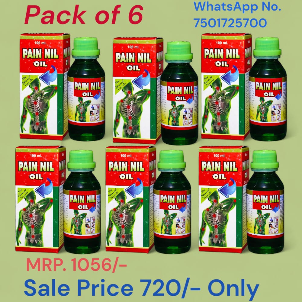 PAIN NIL OIL 100 ml. (Pack of 6)